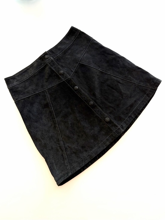 Simons Dresses & Skirts - Simons Twik Suede Mini Skirt in Black | Small